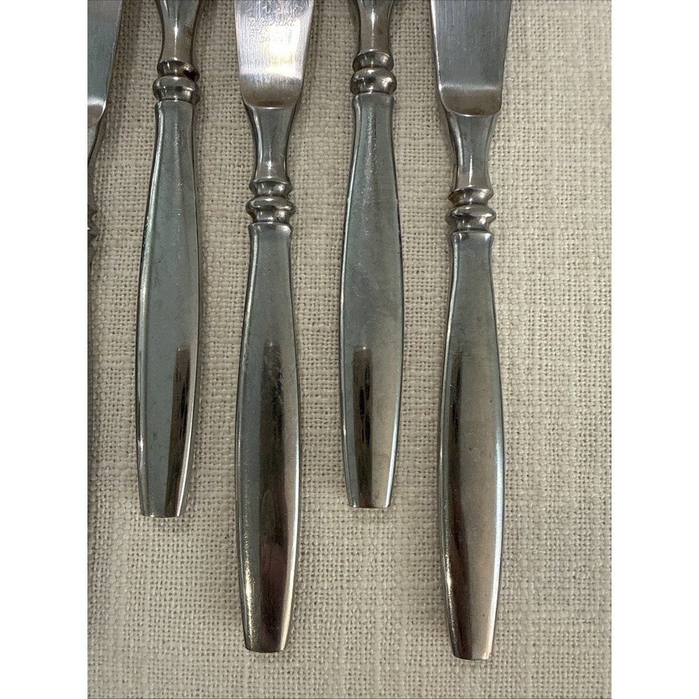 6 - Reed & Barton PERTH Modern Solid Knives Stainless Flatware 8.5" Rebacraft - Picture 4 of 6